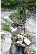  Ici le canal passait sous le torrent